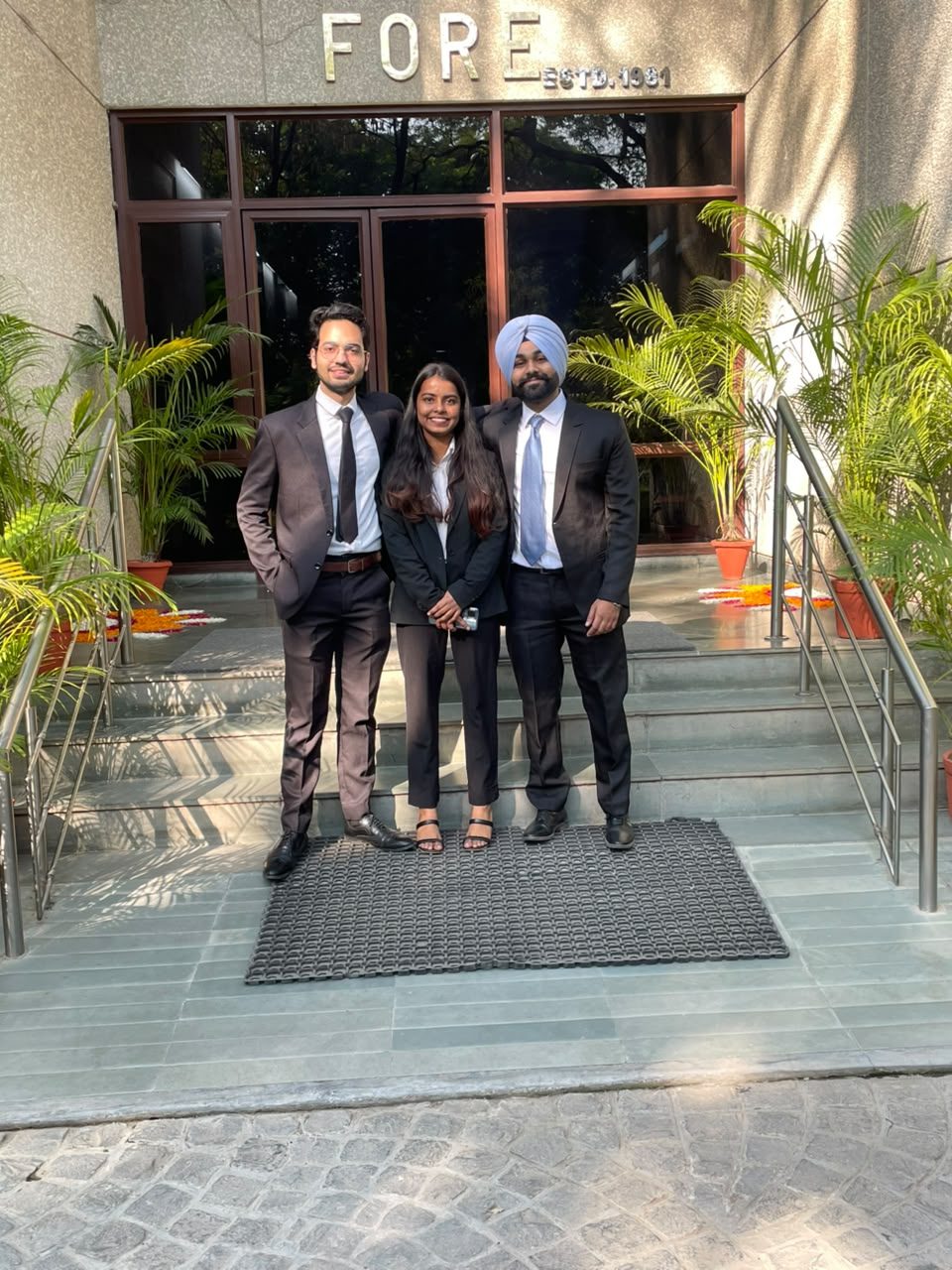 Participated in an interactive case competition — FORE School of Management, New Delhi